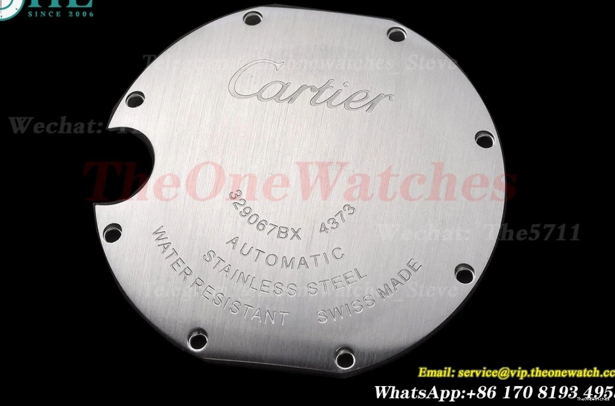 NH05 Cartier Red Ballon Dial LE Bleu GDF 33mm De SS 0416